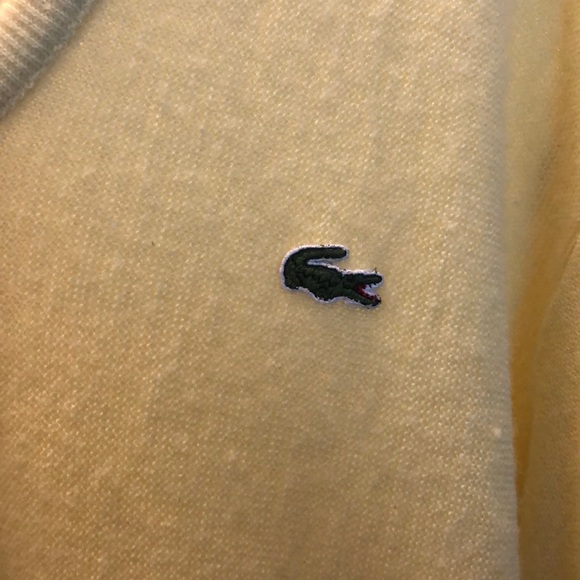 Vintage Yellow Izod Lacoste Sweater - Picture 2 of 3